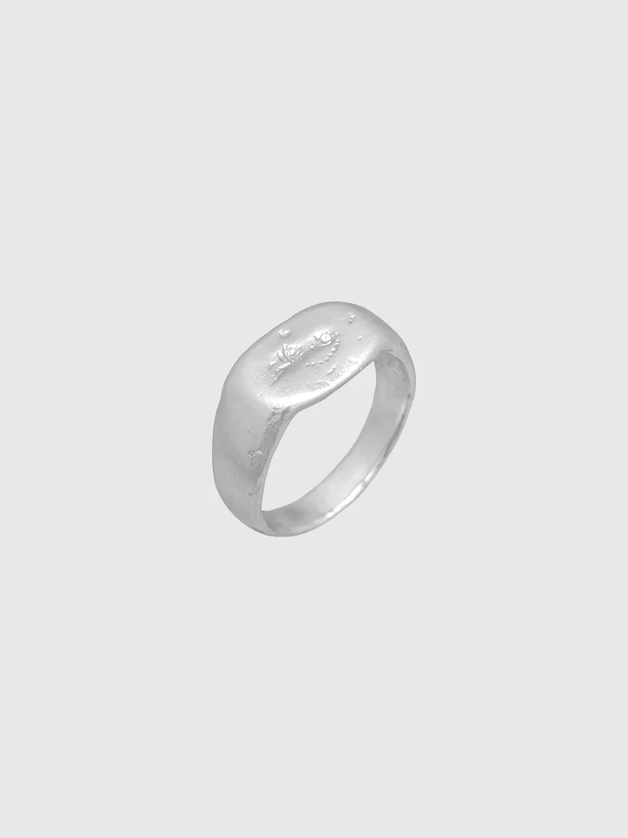 Cleopatras Bling Salviati Pinky Ring Sterling Silver - Image 3