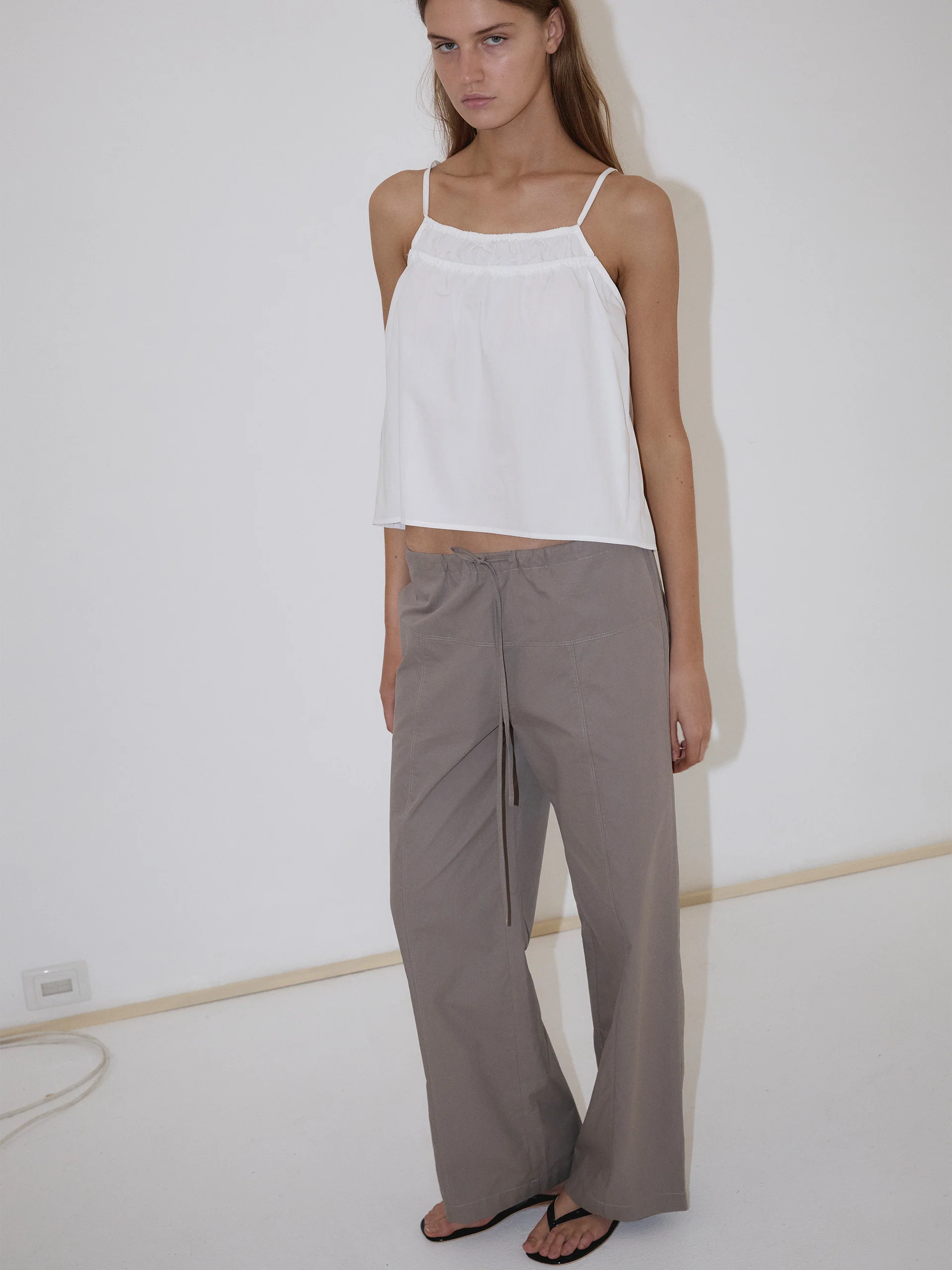 Deiji Studios Seam Pant Light Khaki - Image 10