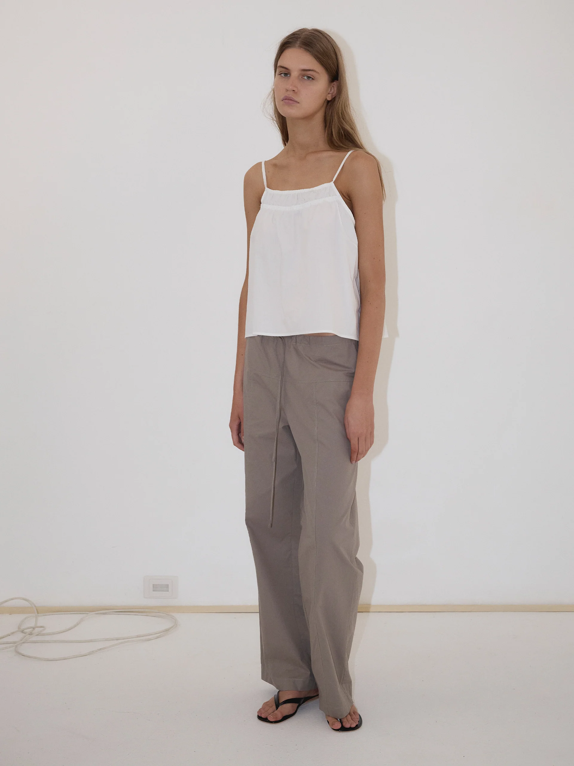 Deiji Studios Seam Pant Light Khaki - Image 8