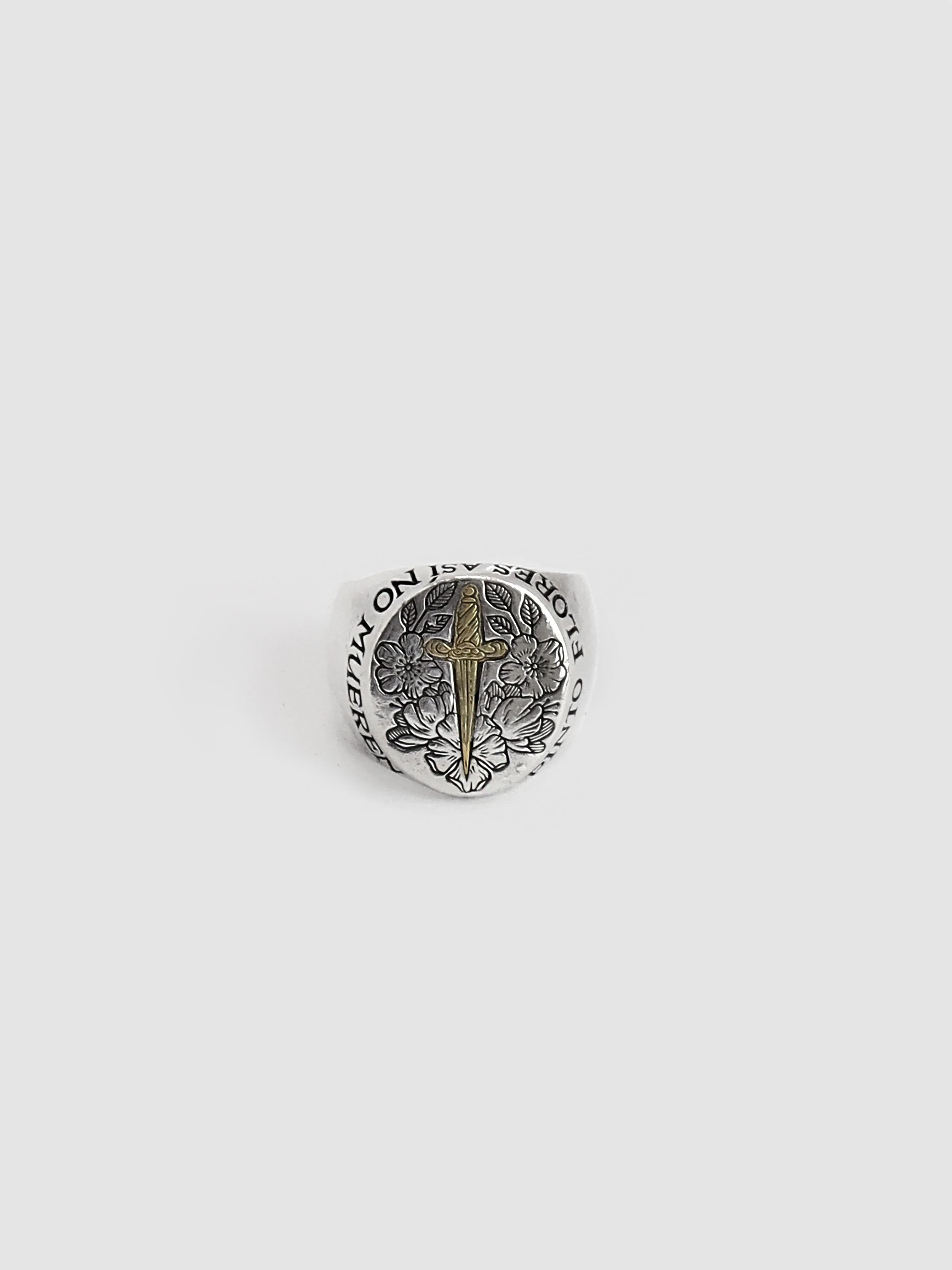 Digby & Iona Kahlo Ring 14K Gold Inlay