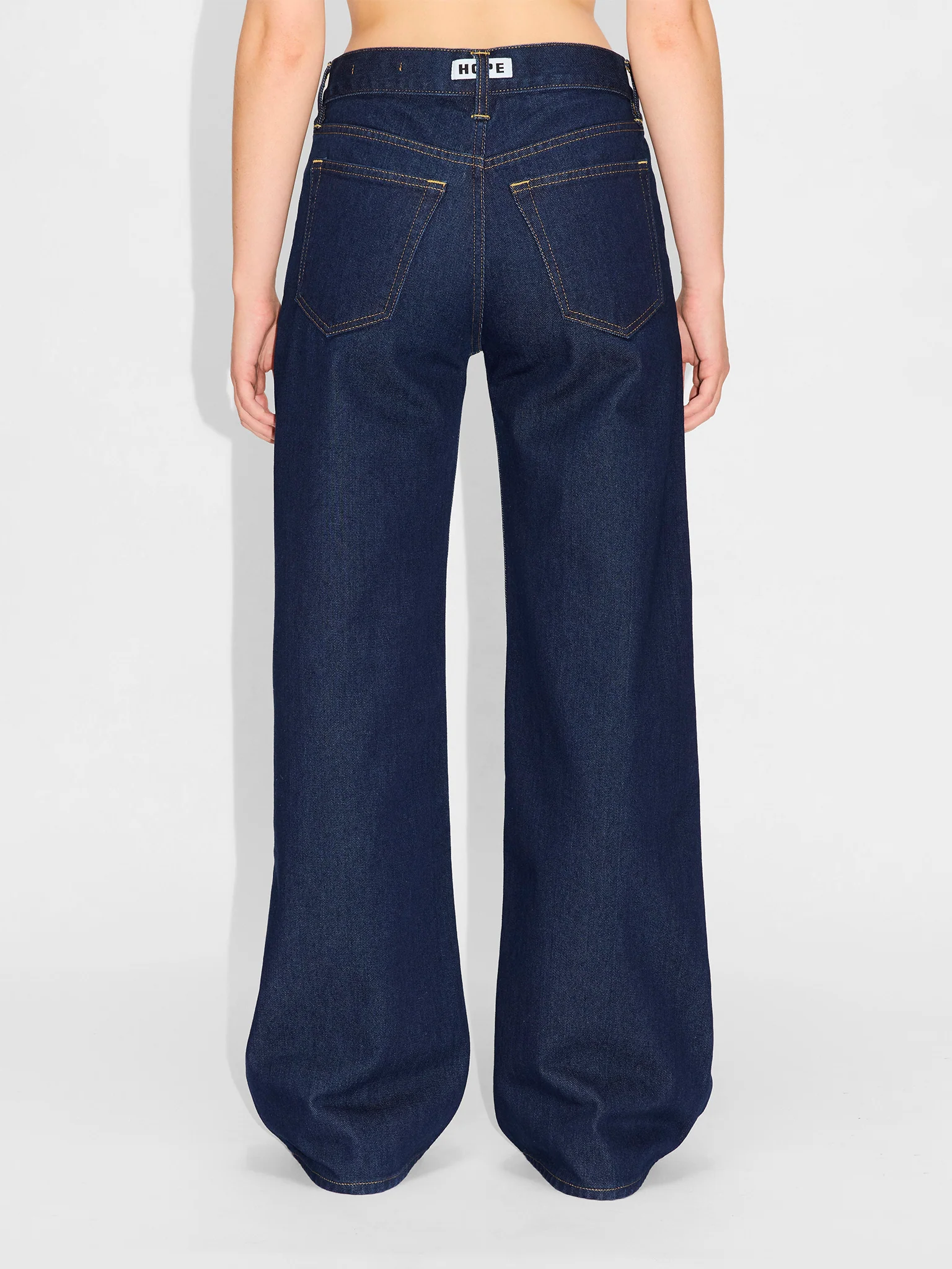 HOPE Shake Jeans Rinsed Indigo - Image 3