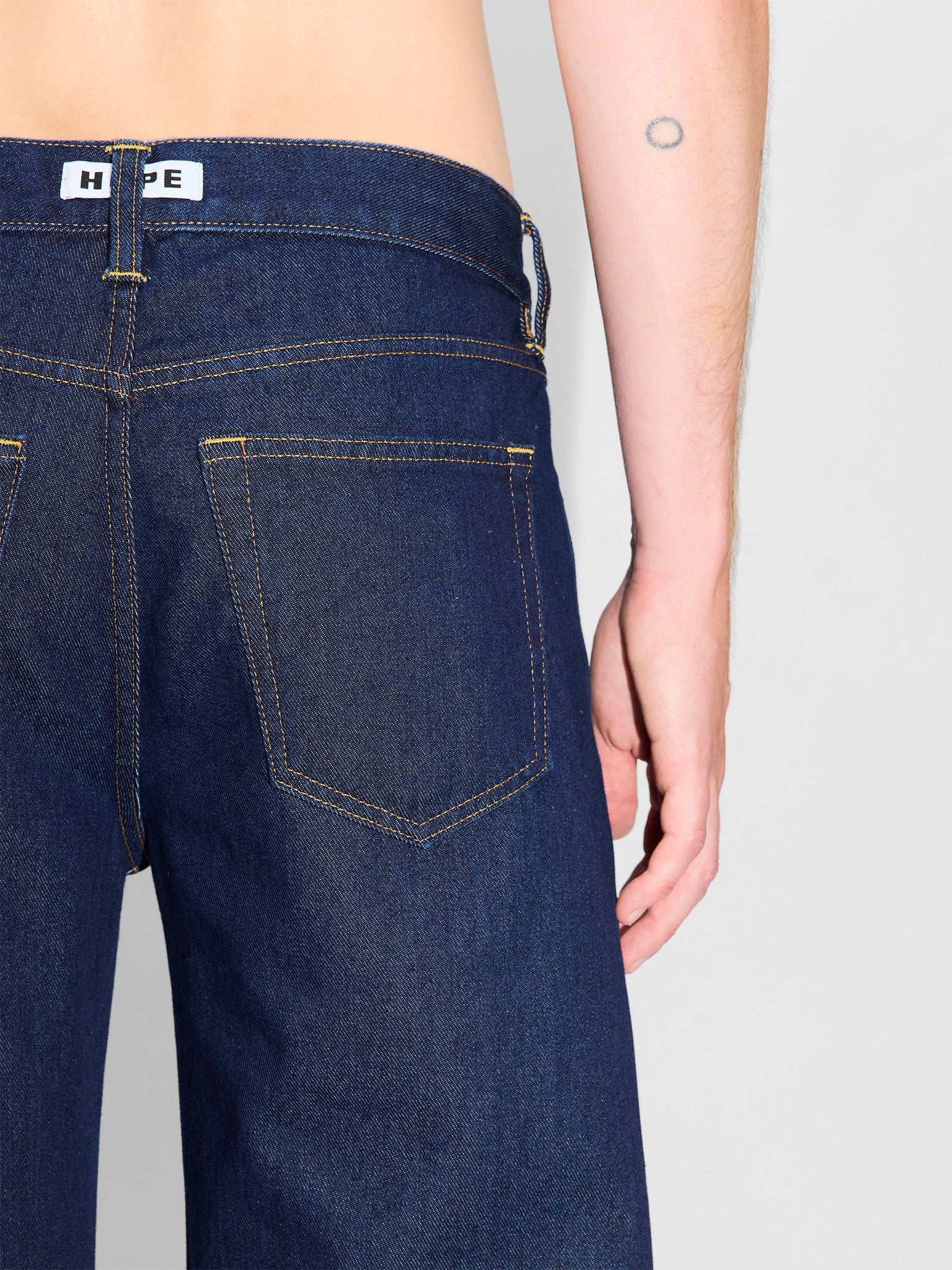 HOPE Shake Jeans Rinsed Indigo - Image 7