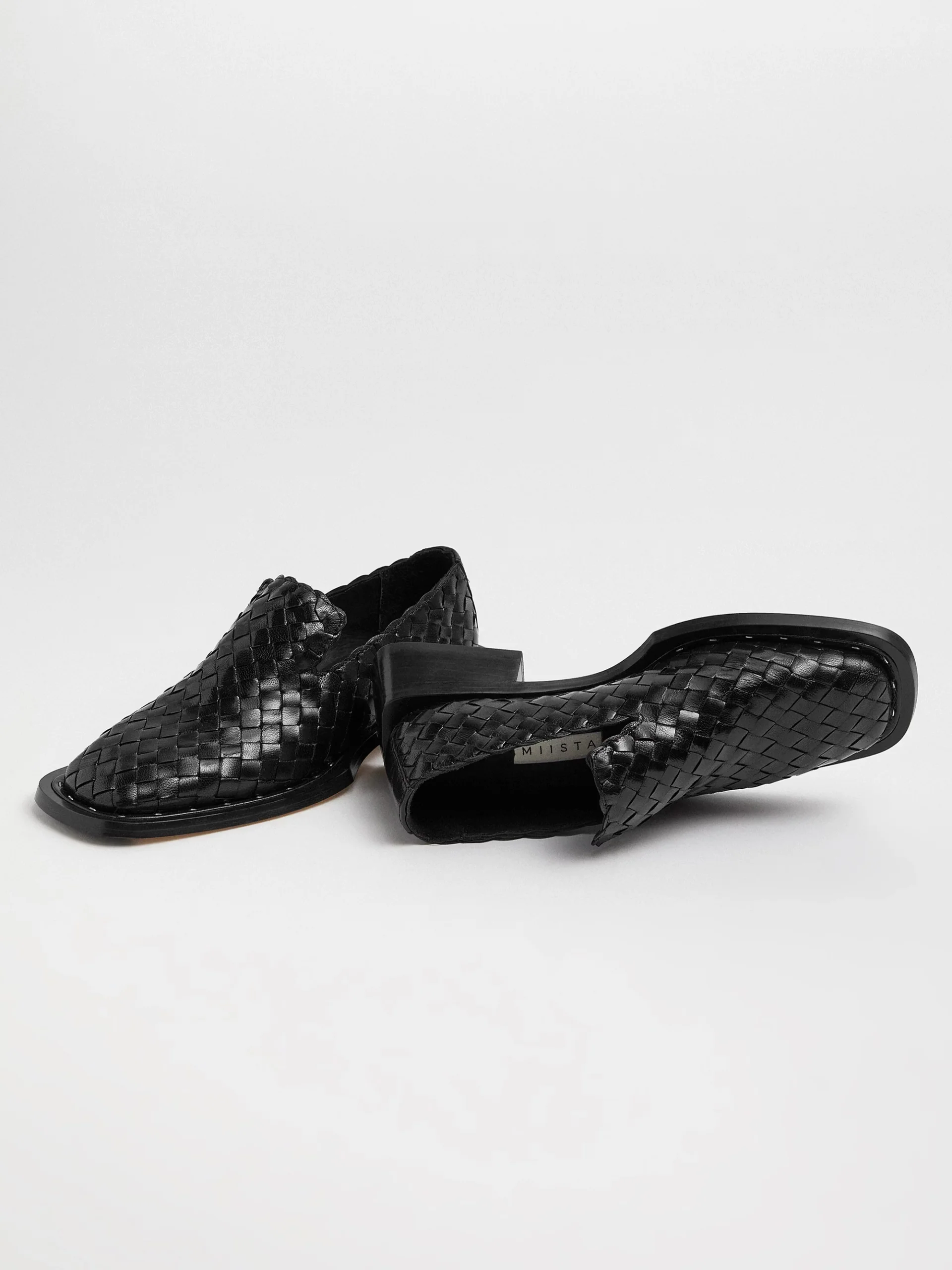 MIISTA Skye Black Loafers - Image 3