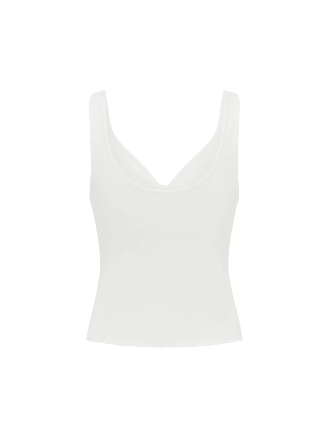 Olga Joan Jersey Bustier Bianca - Image 3