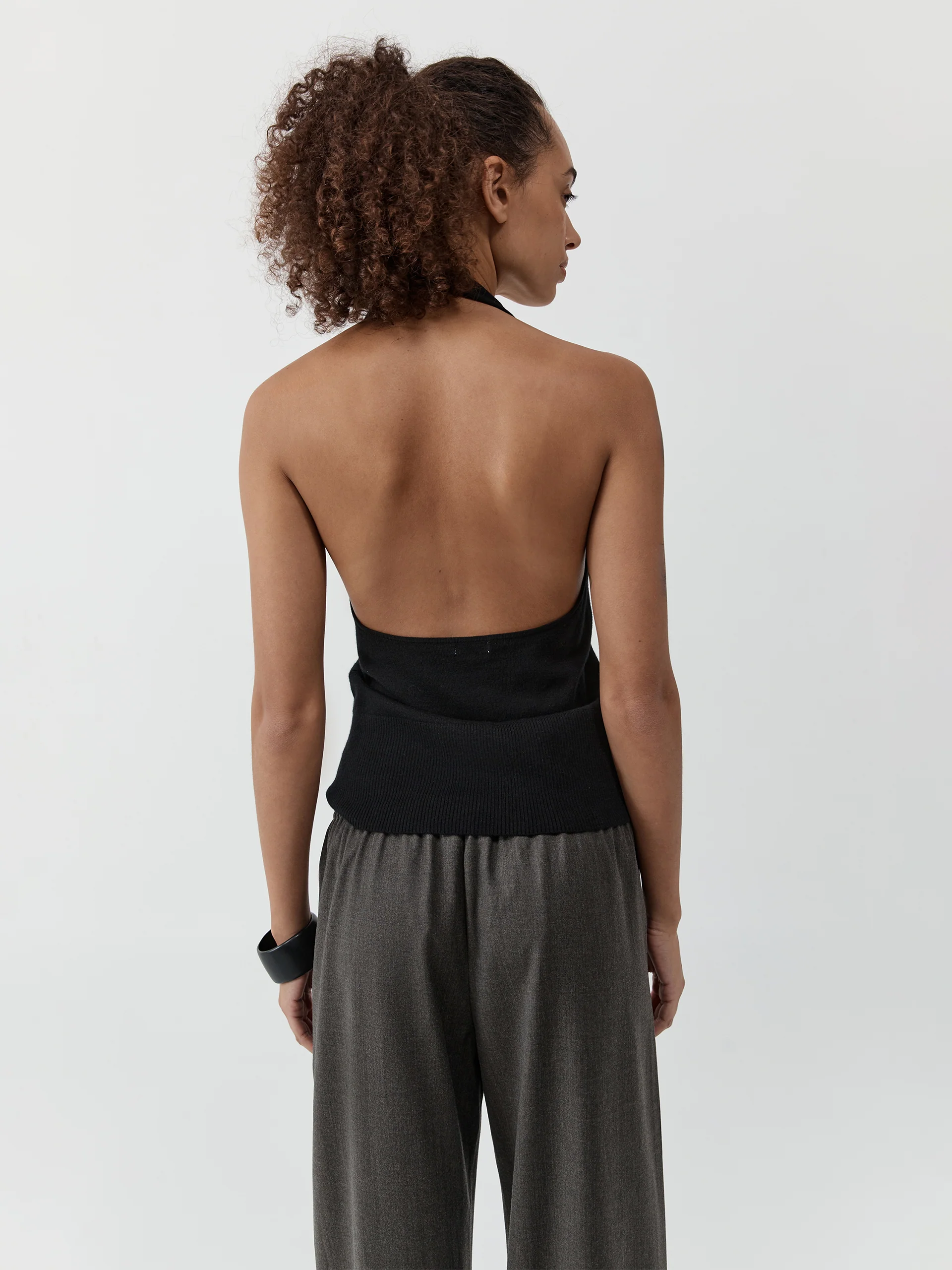 St. Agni Wool Everyday Pants Mulch - Image 6