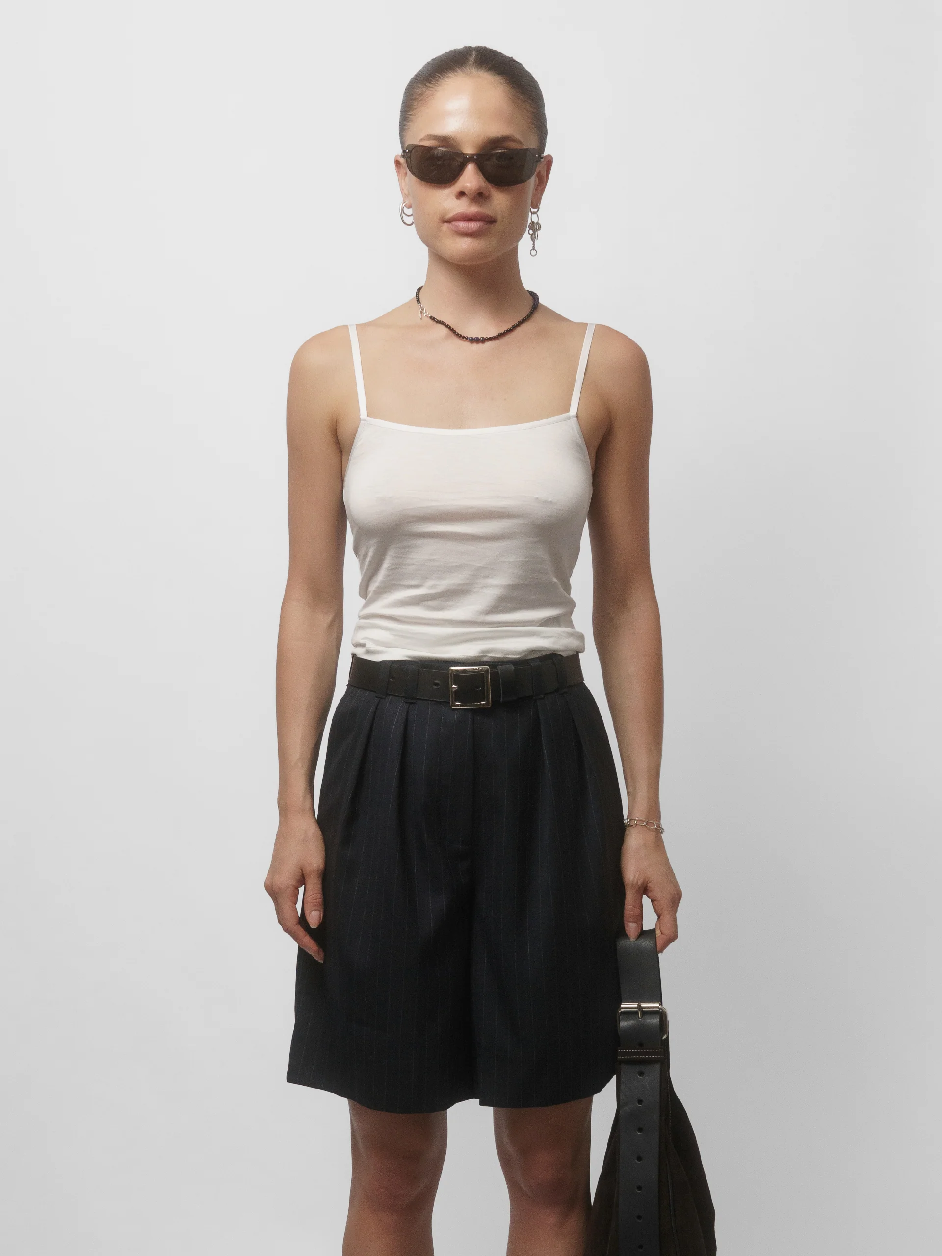 The Lair Apparel 90s Emilia Cami White - Image 10