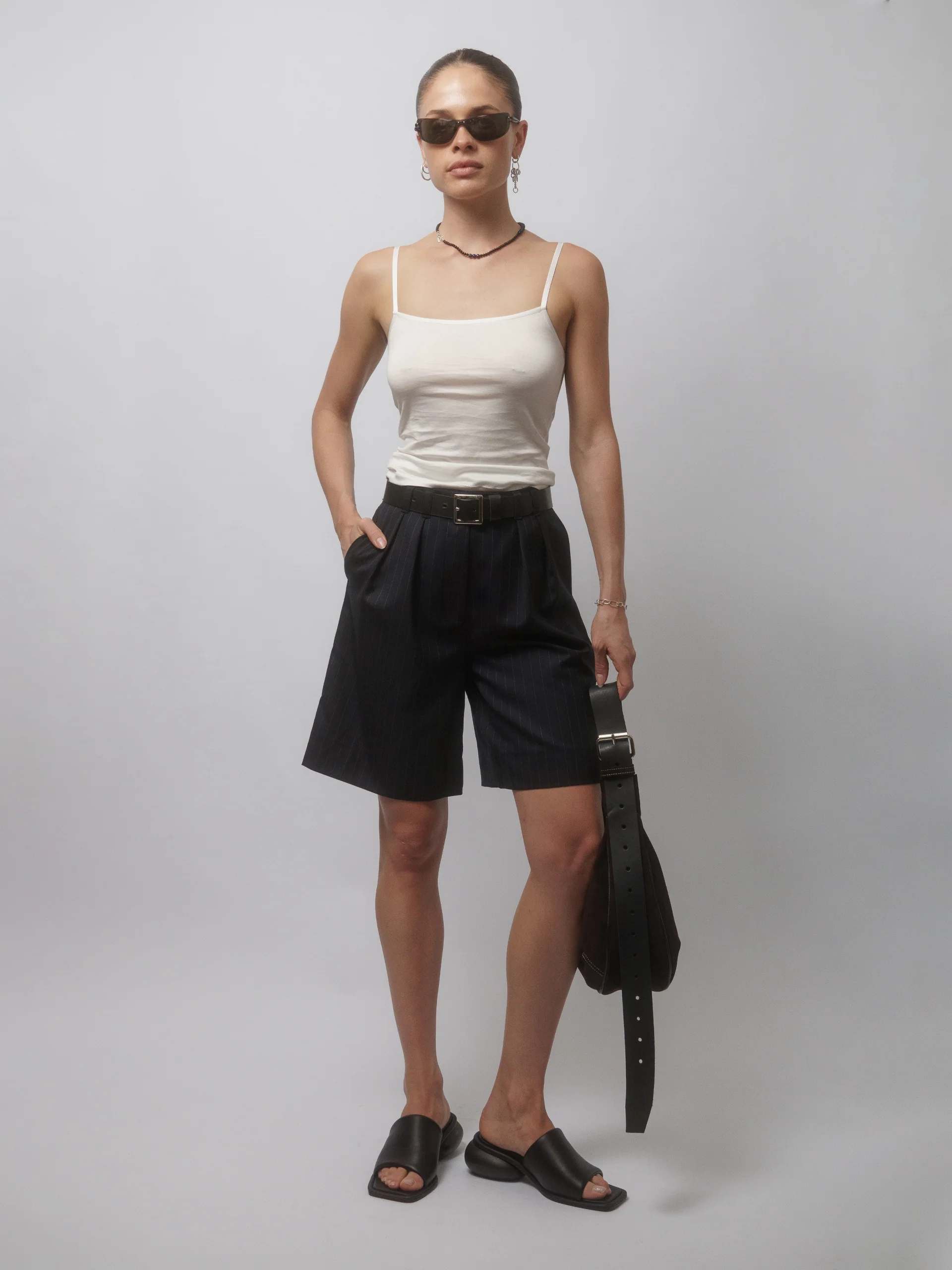 The Lair Apparel 90s Emilia Cami White - Image 14