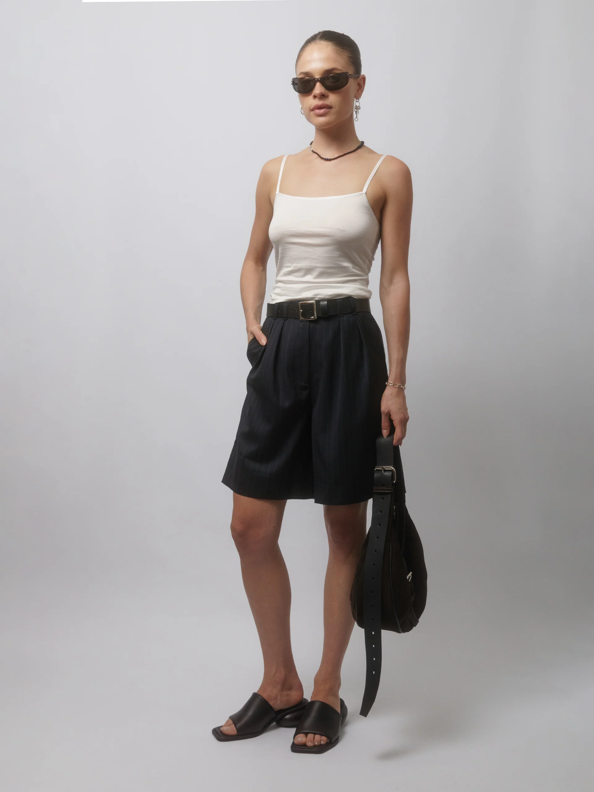 The Lair Apparel 90s Emilia Cami White - Image 15