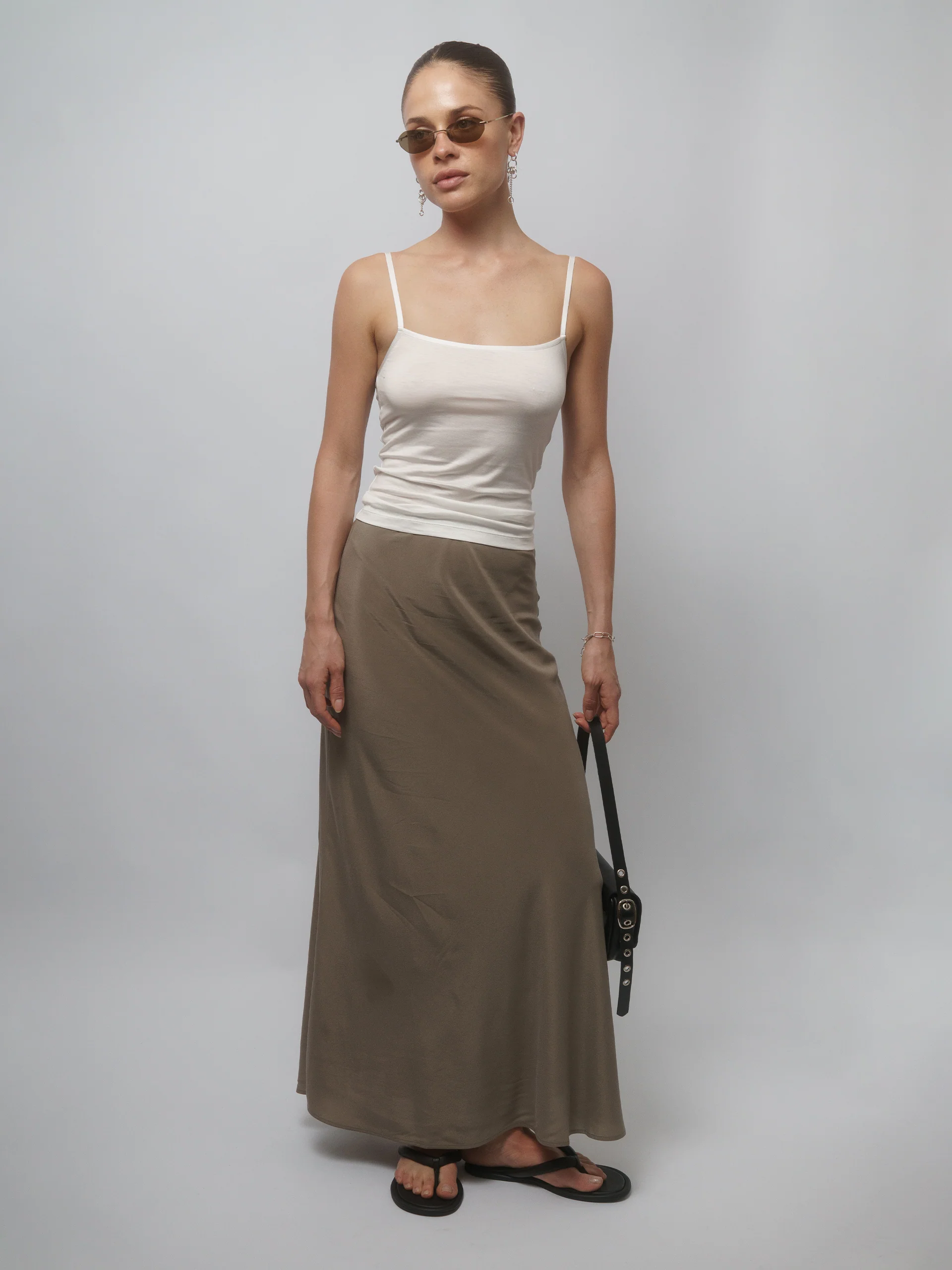 The Lair Apparel 90s Emilia Cami White - Image 7