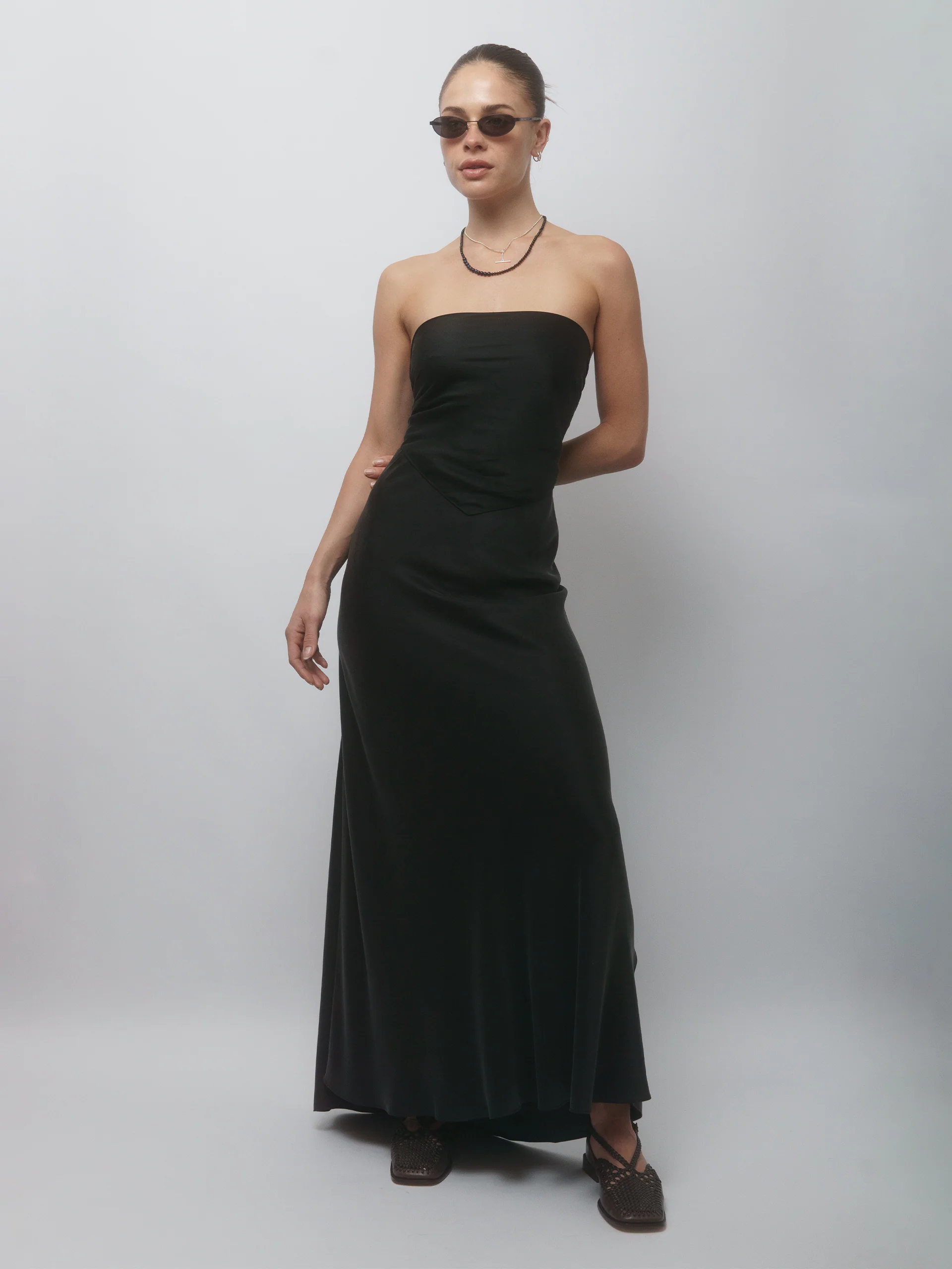 The Lair Apparel Greta Ankle Skirt Black - Image 5