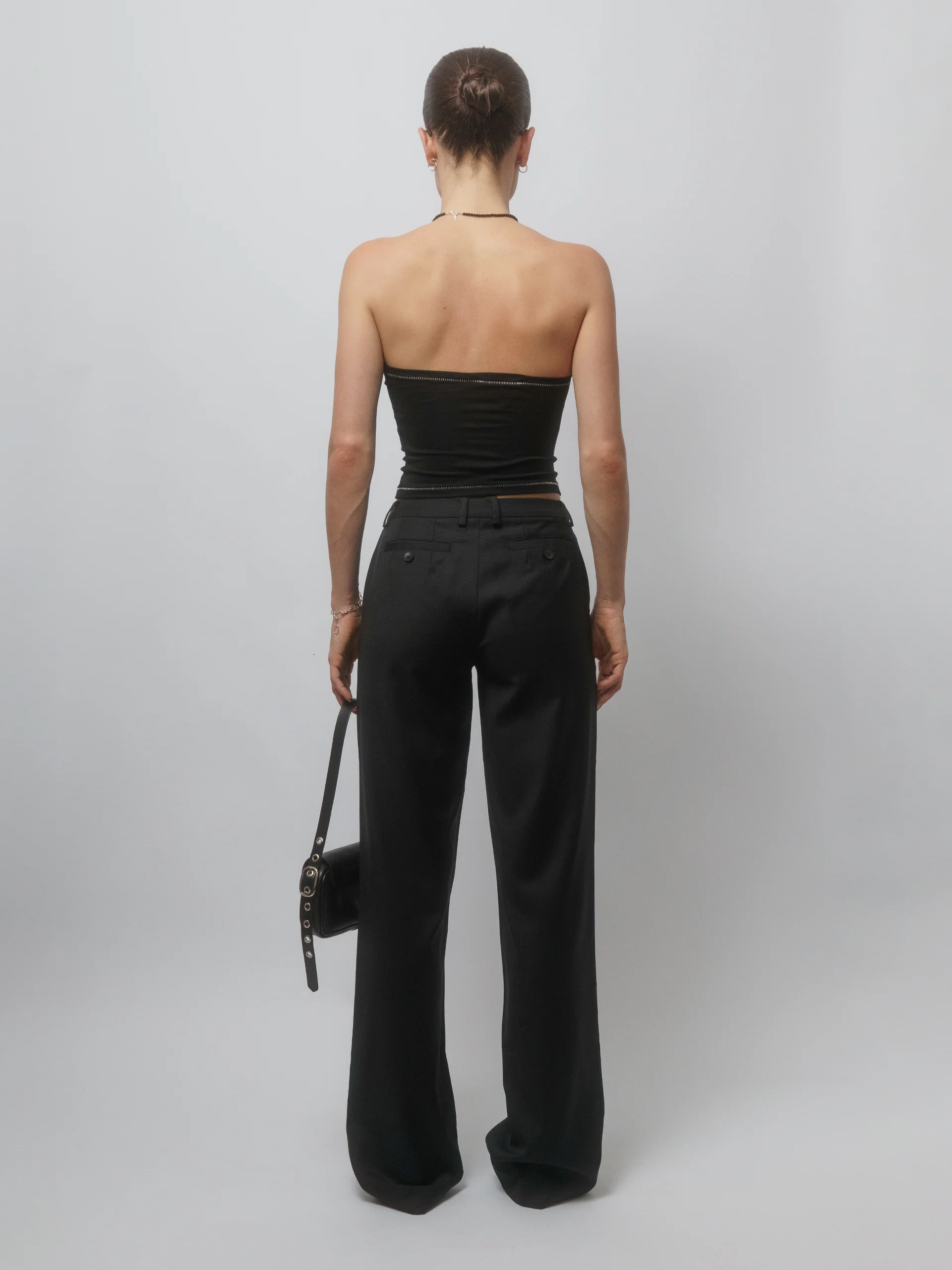 The Lair Apparel Romy Bandeau Black - Image 4