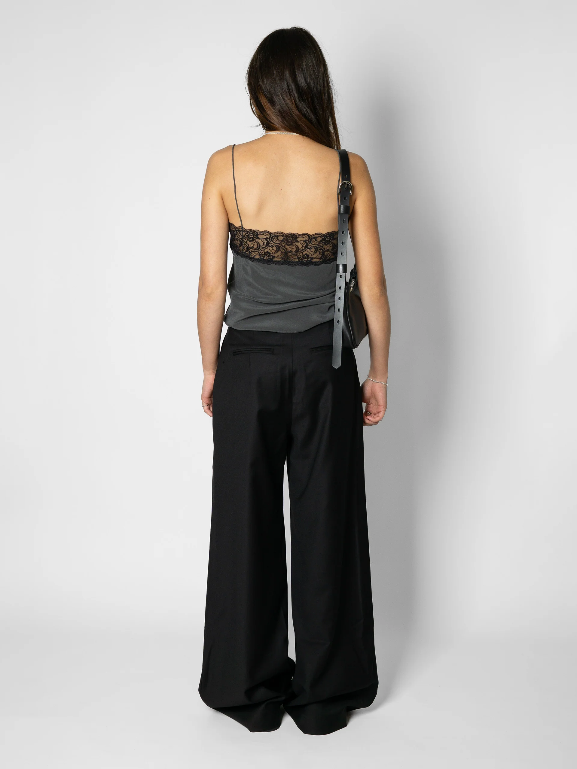 The Lair Apparel Sula Lace Camisole Smoke - Image 4