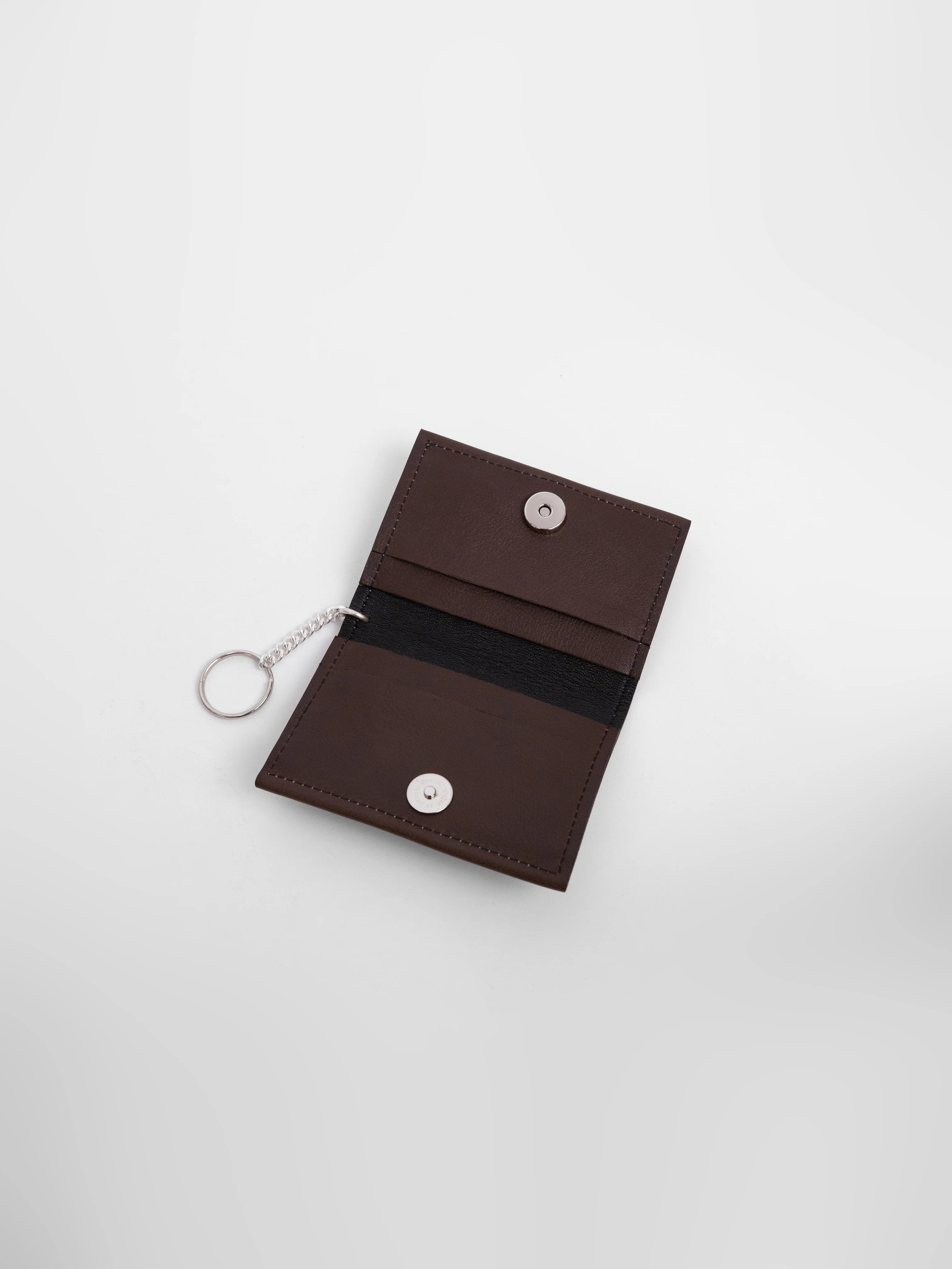 The Lair Claude Chain Wallet Mahogany - Image 5