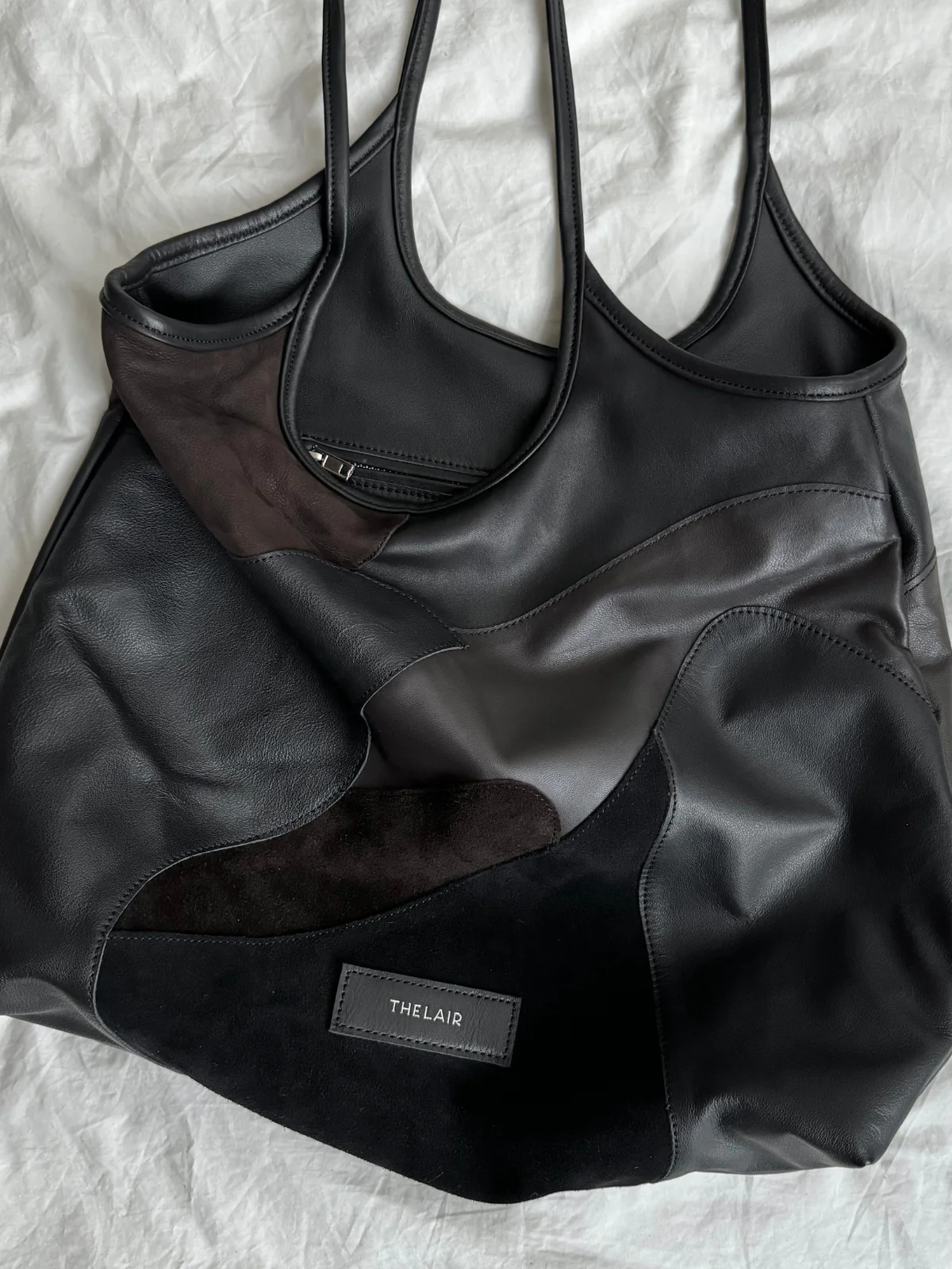 The Lair Freja Reversible Patchwork Tote Large - Image 8