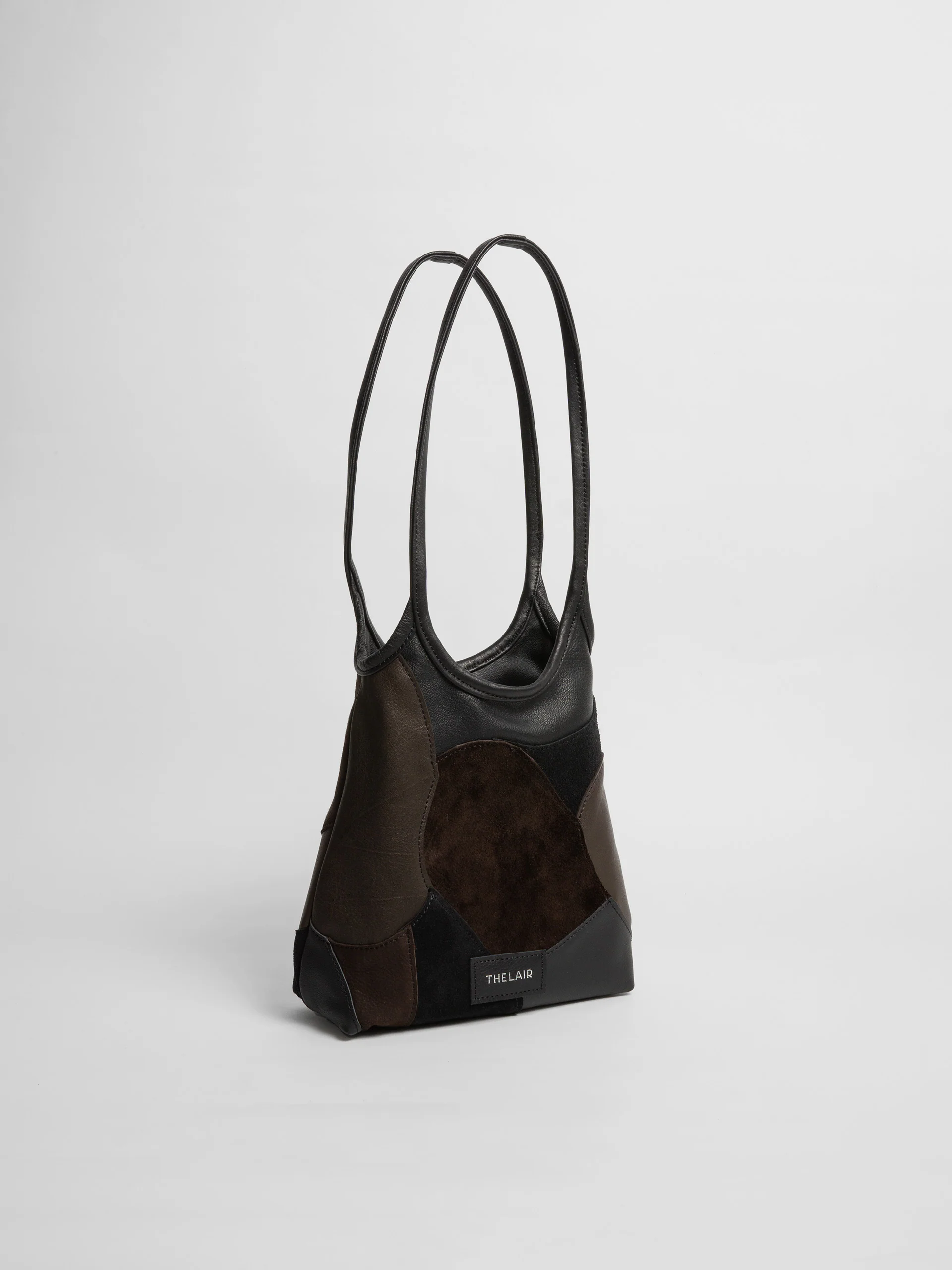 The Lair Freja Reversible Patchwork Tote Small - Image 3