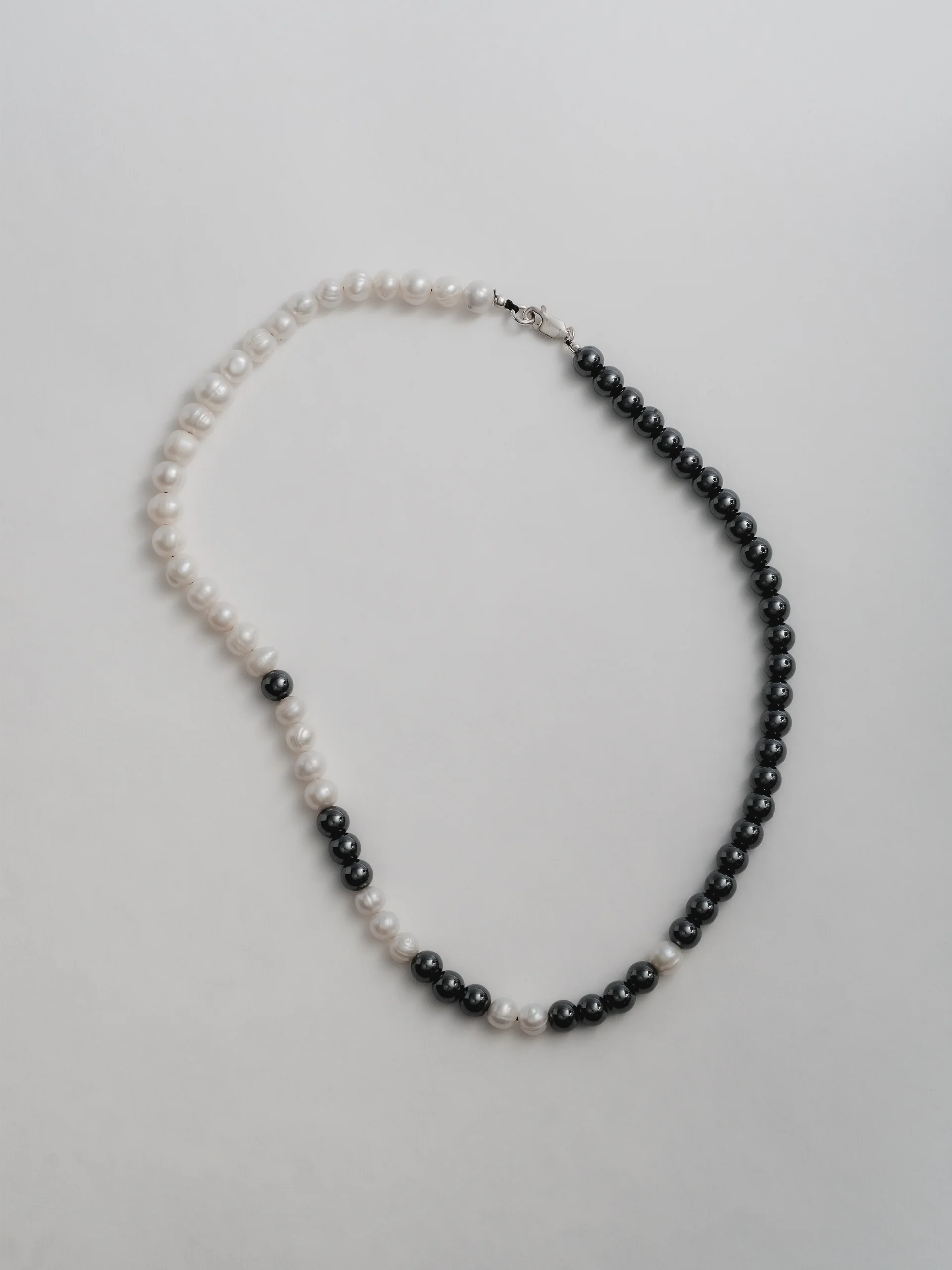 The Lair Jewellery Bokashi Beaded Necklace Pearl - Image 3