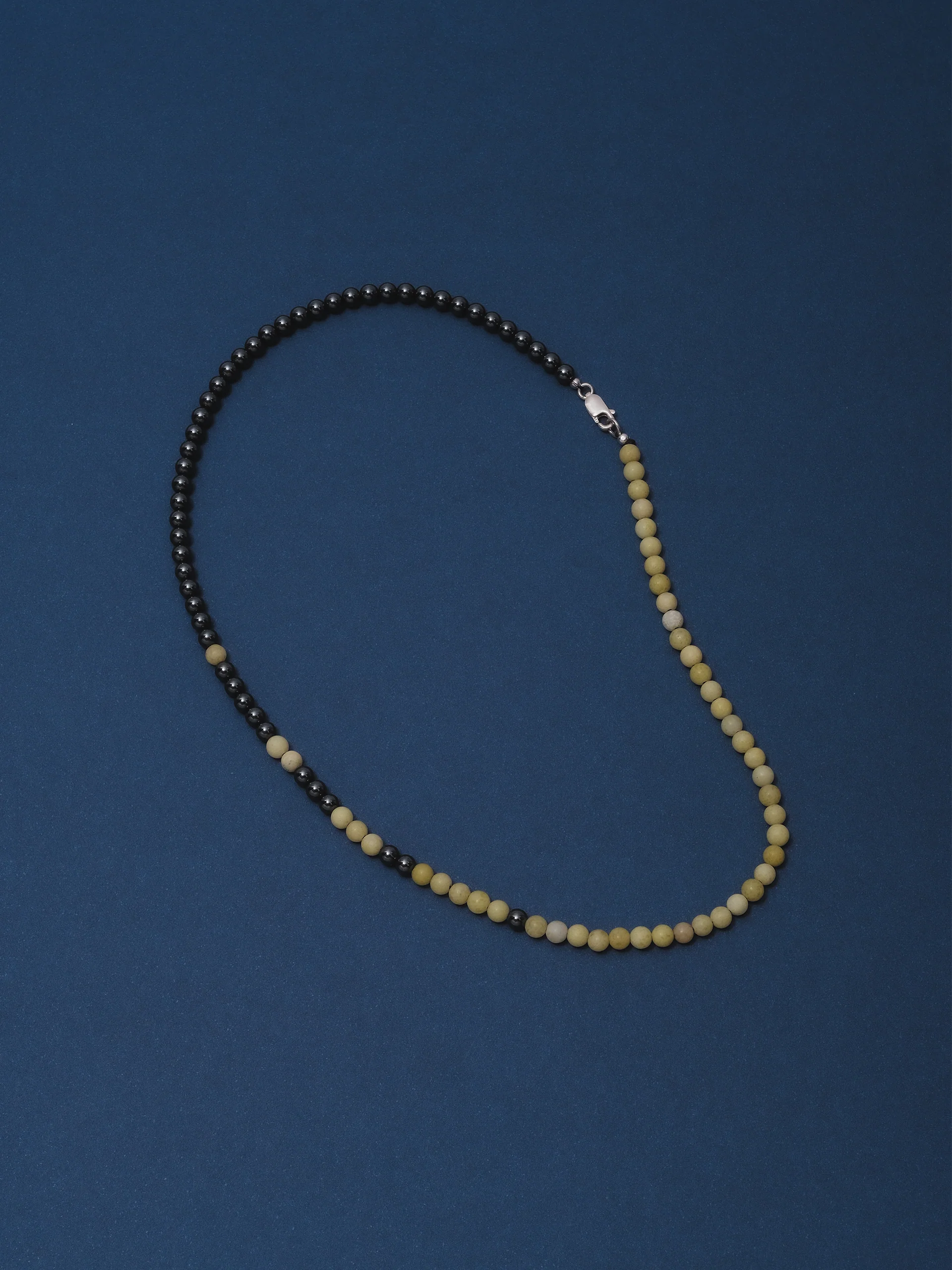 The Lair Jewellery Bokashi Beaded Necklace Yellow Serpentine - Image 3
