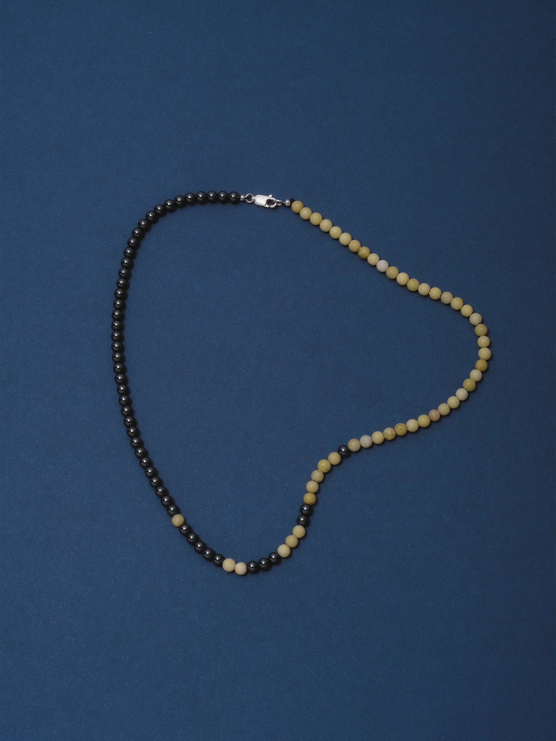 The Lair Jewellery Bokashi Beaded Necklace Yellow Serpentine - Image 5