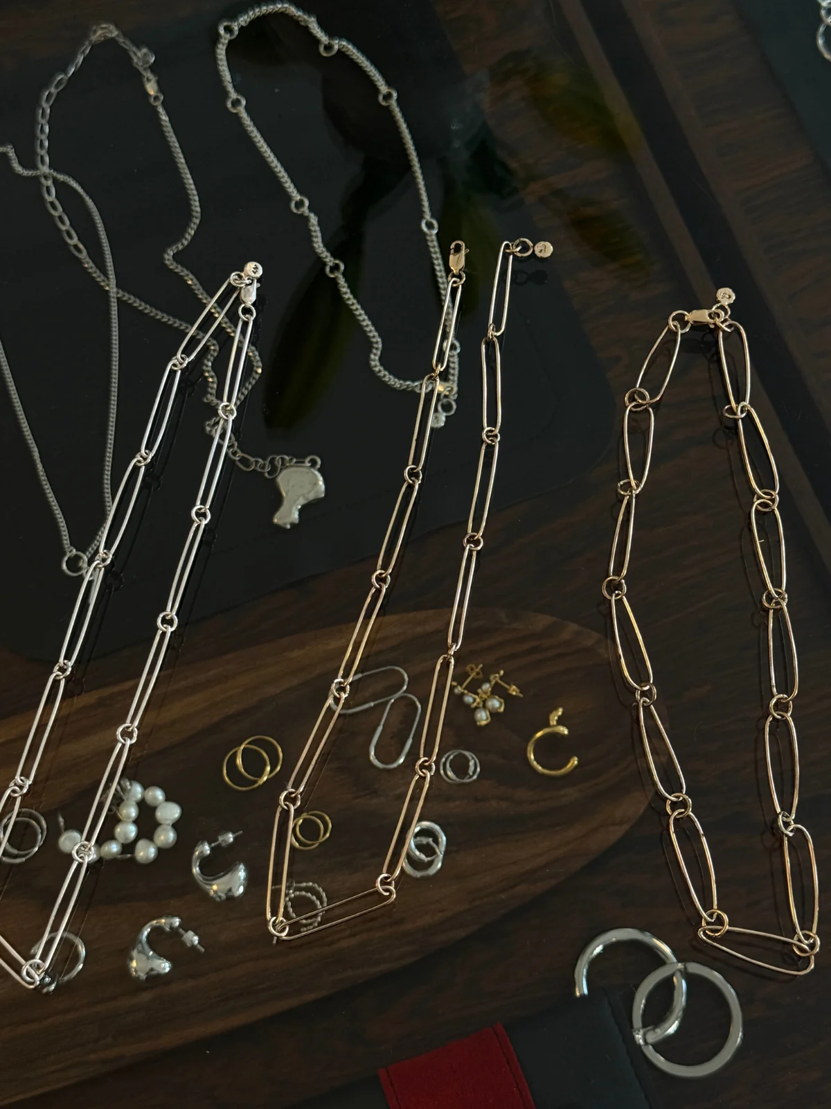 The Lair Jewellery Camille Micro Chain 9ct Yellow Gold - Image 4