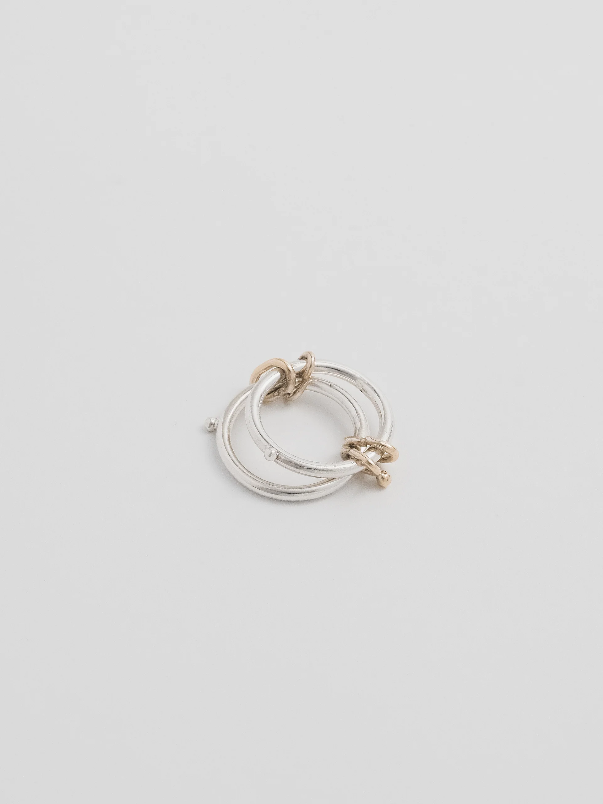 The Lair Svea Stacked Ring 9ct Yellow Gold - Image 3