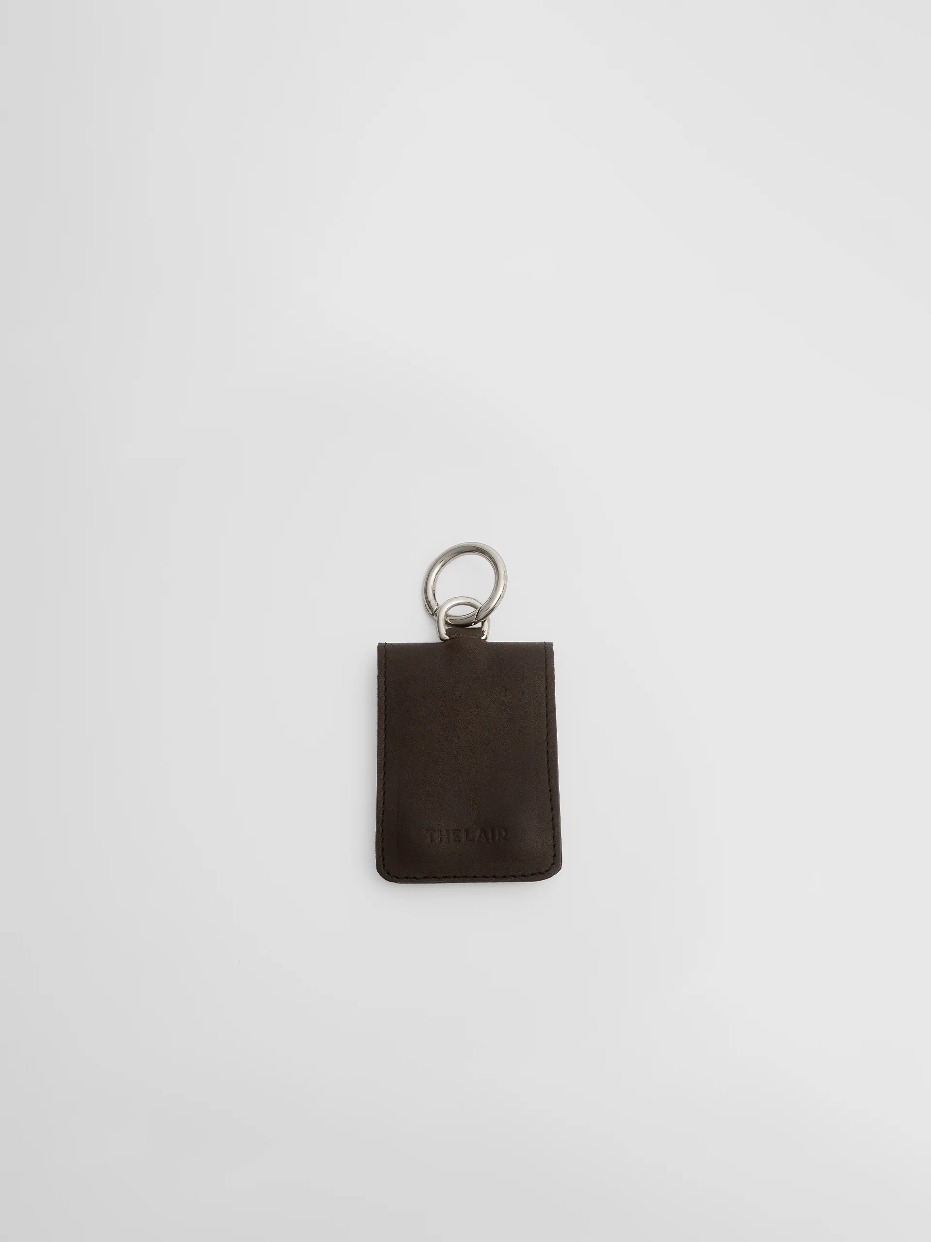 The Lair Sylvie Card-Holder Mahogany Silver