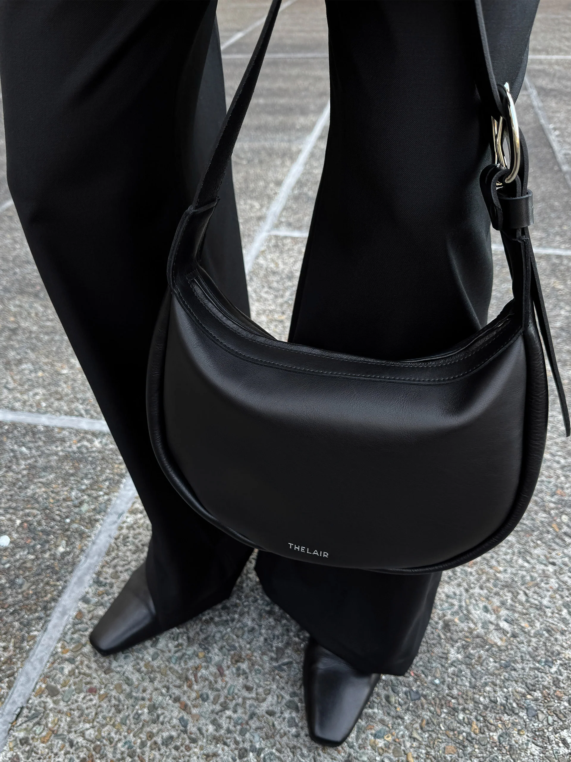The Lair Uma Bag Small Black Silver - Image 8